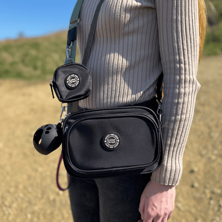 Best Dog Walking Bags: Crossbody vs Bum Bag (UK) - Bailey and Coco (UK)