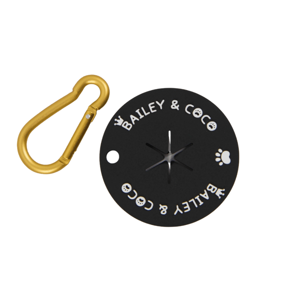 Poop Pocket Poop Bag Holder – Hands-Free Dog Walking Solution - Black