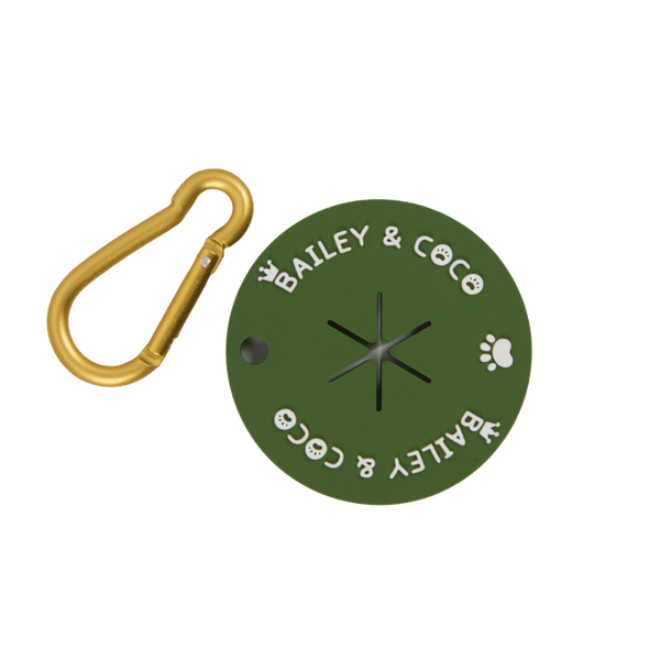 Poop Pocket Poop Bag Holder – Hands-Free Dog Walking Solution - Khaki