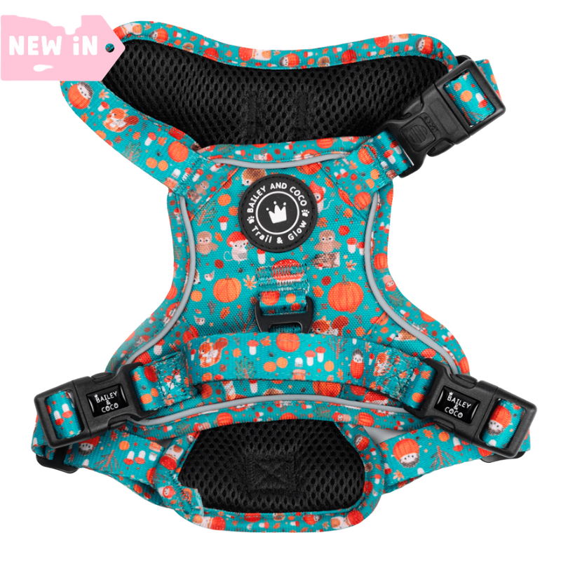 Trail & Glow® Dog Harness - Woodland Magic