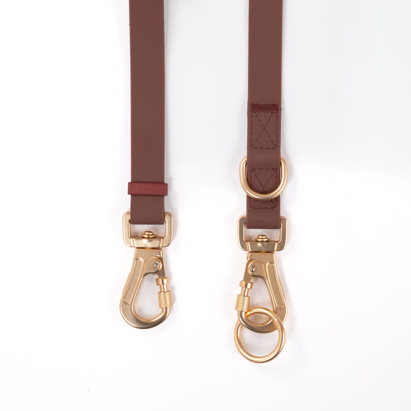 Multi Dog Lead Extension - Waterproof - Mulberry