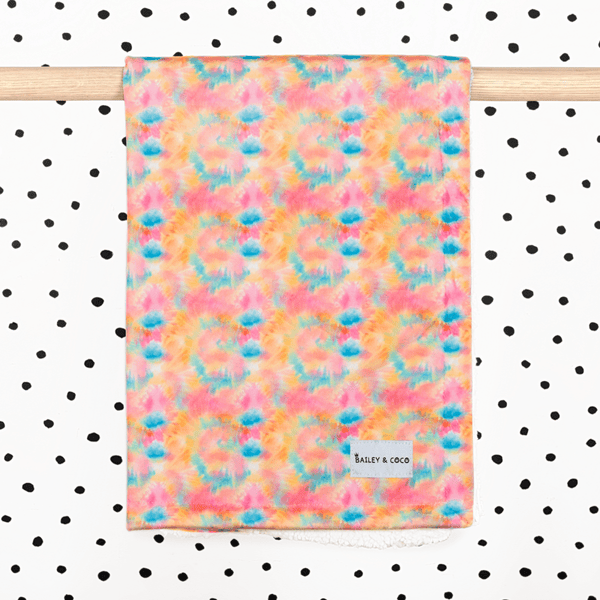 Bailey & Coco Dog Blanket - Candy Floss - Bailey and Coco (UK)