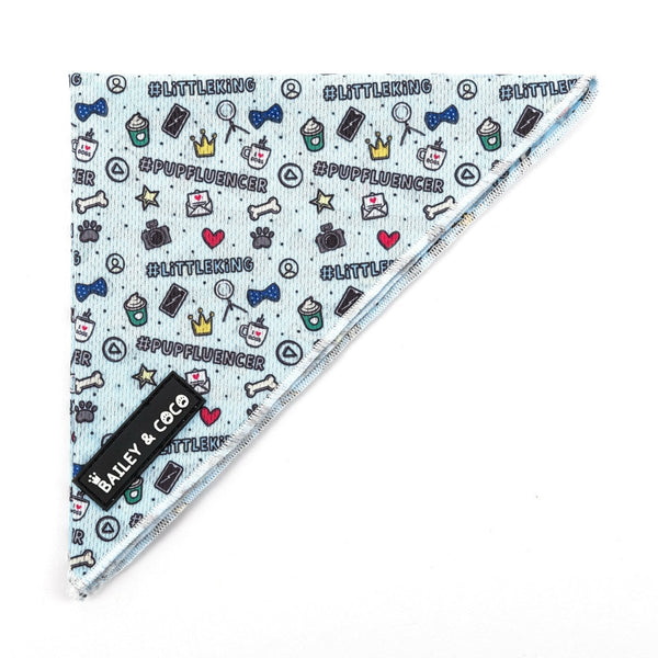 Bandana - Pupfluencer Little King - Bailey and Coco (UK)