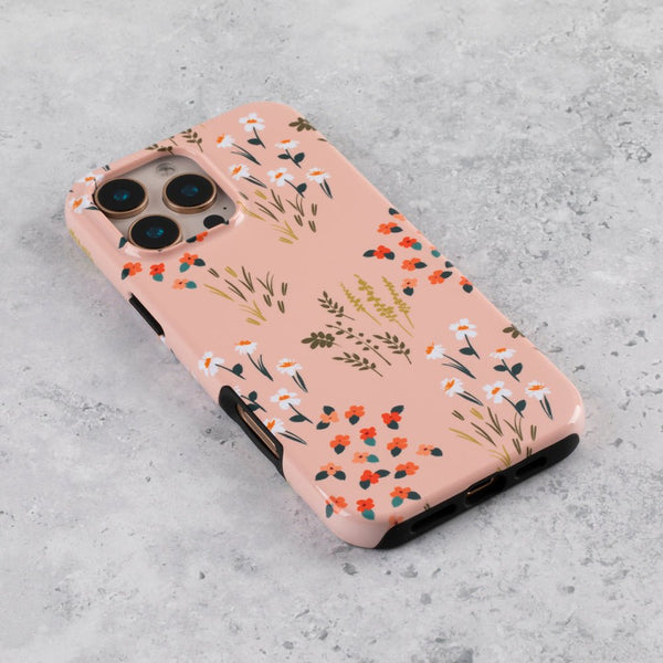 Blush Pink Floral iPhone 17 Pro Max Case - alternate view