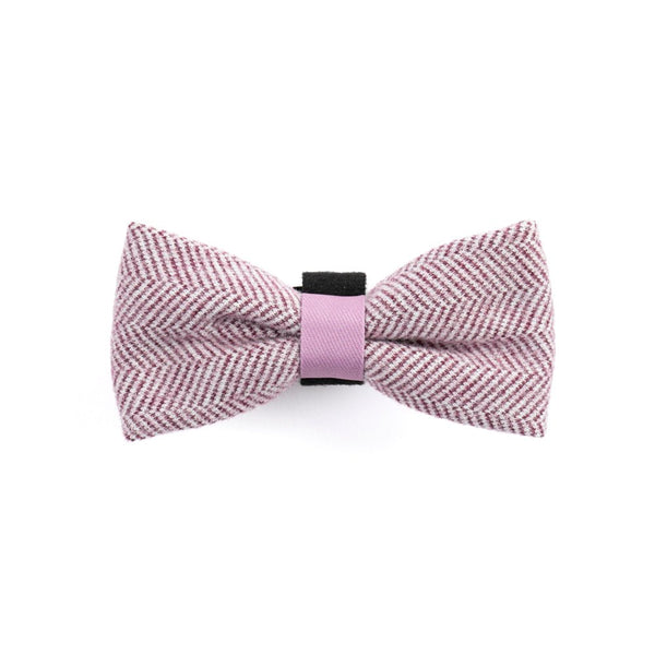 Bow Tie - Colour Drops - Plum Tweed - Bailey and Coco (UK)