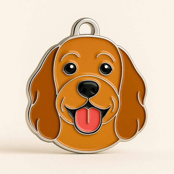 Cockapoo Dog Tag Personalised & Engraved - Bailey and Coco (UK)