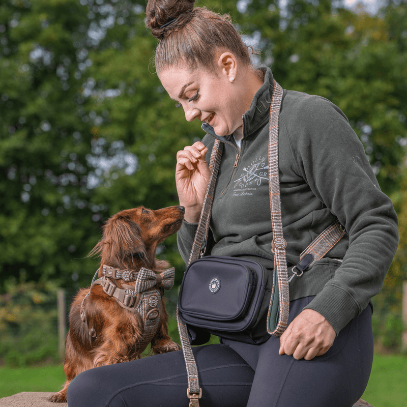 Create Your Own Dog Walking Bag - Black - Bailey and Coco (UK)