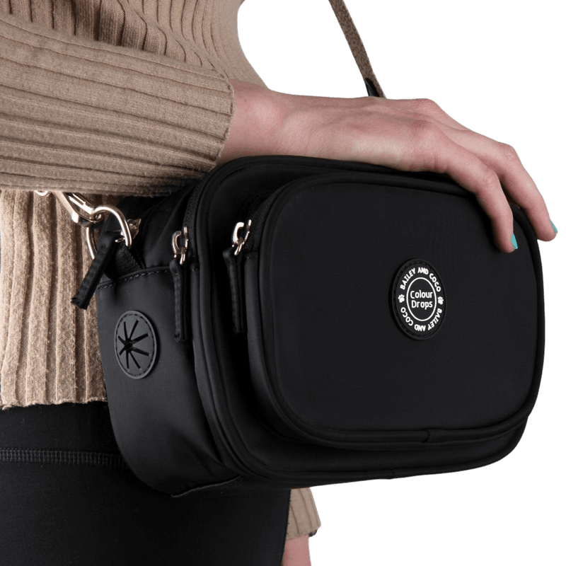 Create Your Own Dog Walking Bag - Black - Bailey and Coco (UK)