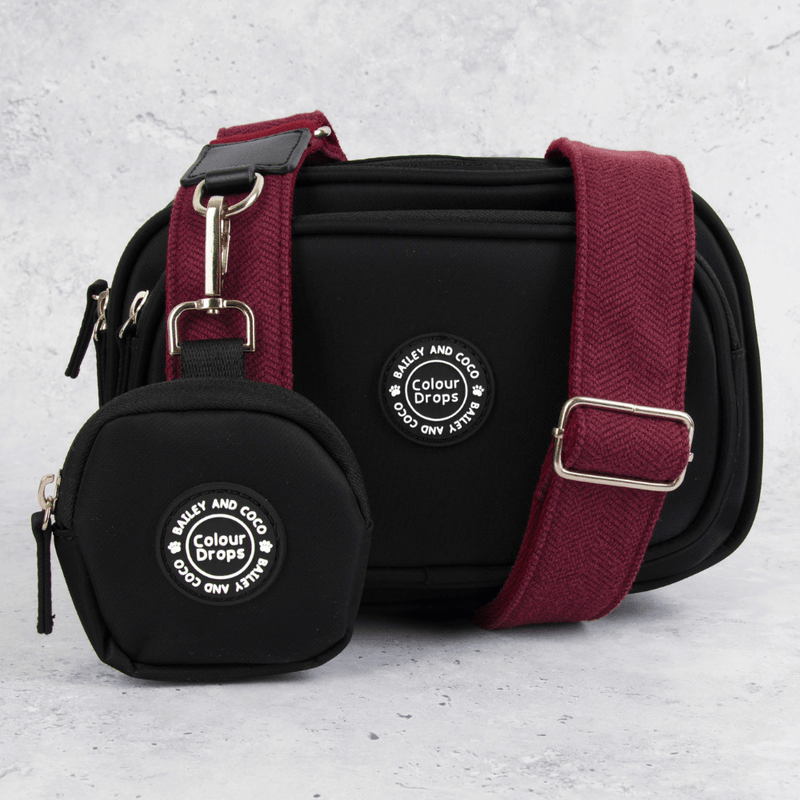 Create Your Own Dog Walking Bag - Black - Bailey and Coco (UK)
