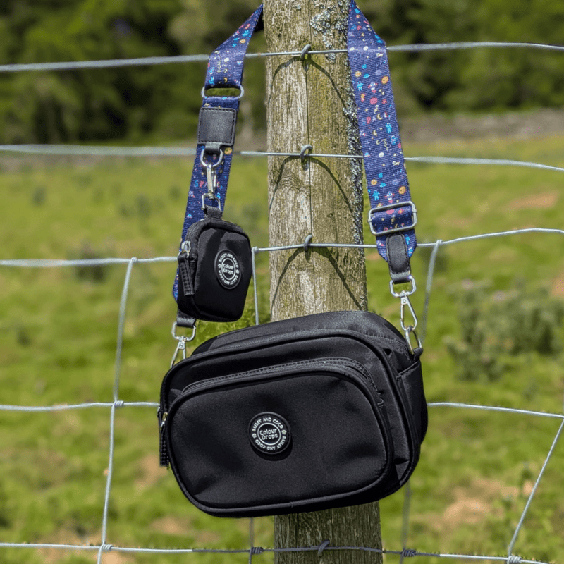 Create Your Own Dog Walking Bag - Black - Bailey and Coco (UK)