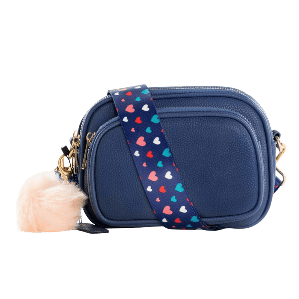 Crossbody Dog Walking Bag - Vegan Leather - Midnights - Bailey and Coco (UK)