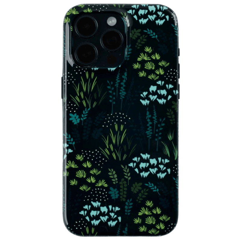 Forest Green Floral iPhone 16 Pro Max Case - Bailey and Coco (UK)