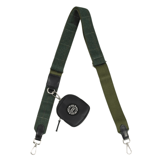 Forest Tweed Strap for Dog Walking Bag - Bailey and Coco (UK)