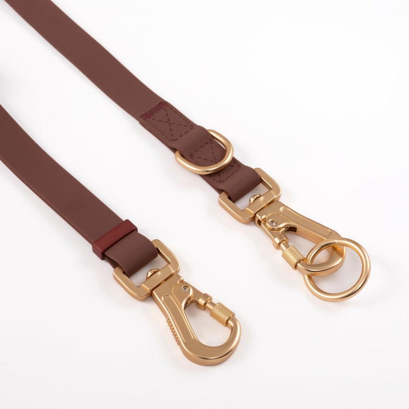 Multi Dog Lead Extension - Waterproof - Mulberry - Bailey and Coco (UK)