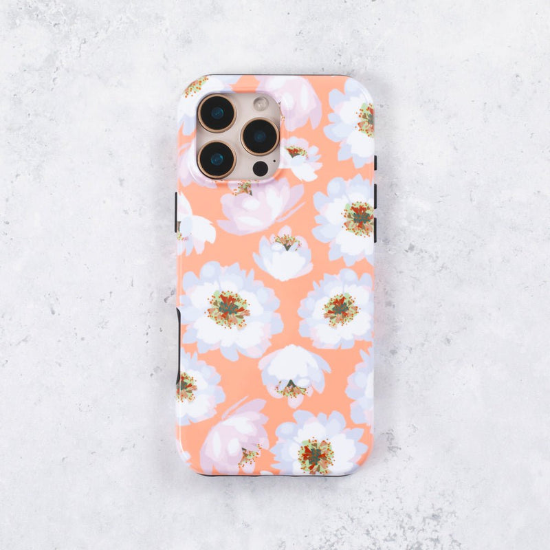 Peach Petals iPhone 16 Plus Case - Bailey and Coco (UK)