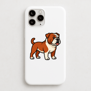Personalised English Bulldog Phone Case | iPhone 17, 16, 15 & More - Bailey and Coco (UK)
