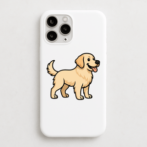 Personalised Golden Retriever Phone Case | iPhone 17, 16, 15 & More - Bailey and Coco (UK)