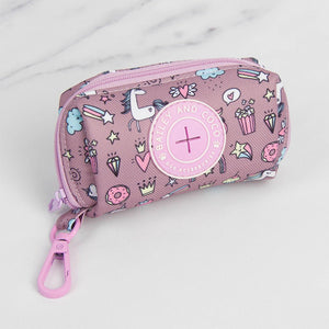 Poo Bag Holder - Colour Drops - Be Unique Unicorn - Bailey and Coco (UK)