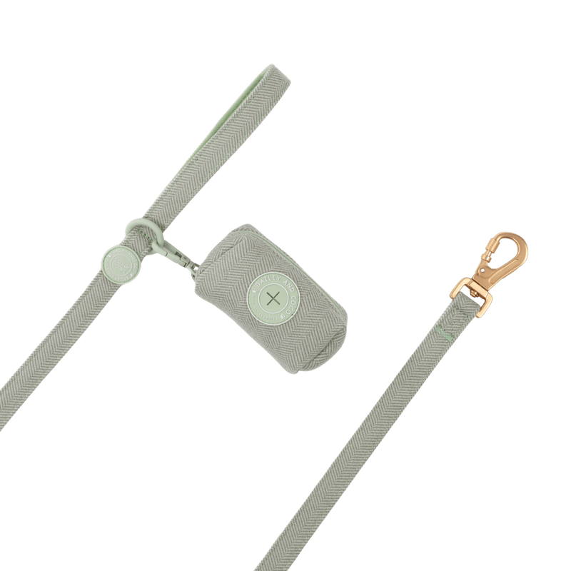 Poo Bag Holder - Colour Drops - Sage Tweed - Bailey and Coco (UK)