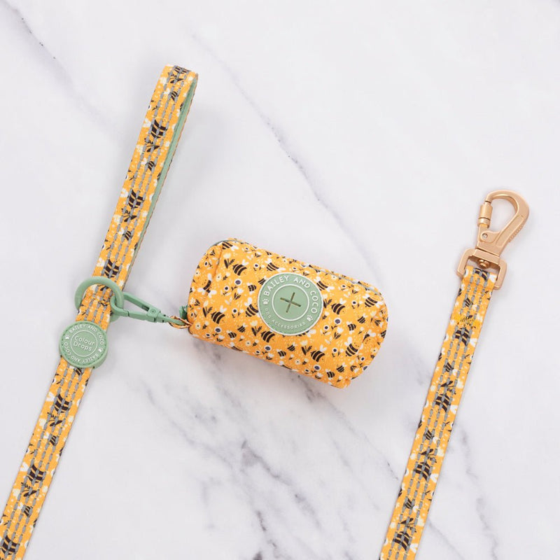 Poo Bag Holder - Colour Drops - Wanna - Bee - Bailey and Coco (UK)