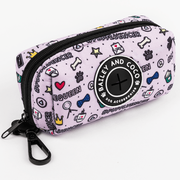 Poo Bag Holder - Pupfluencer Little Queen - alternate view