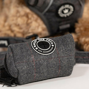 Poo Bag Holder - Slate Tweed - Bailey and Coco (UK)