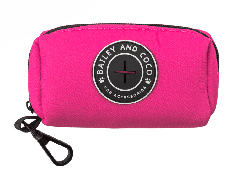 Poo Bag Holder - The Hot Pink One - Bailey and Coco (UK)