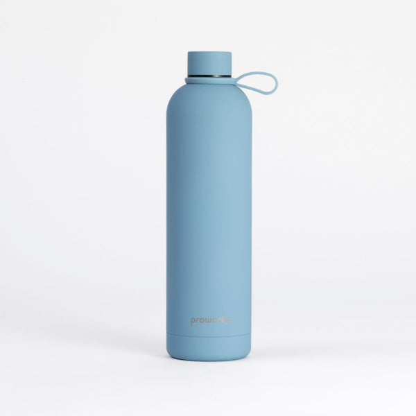 Pulse 1 Litre Water Bottle - Coastal Blue - Bailey and Coco (UK)