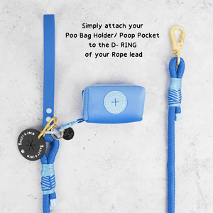 Rope Dog Lead COLOUR DROPS® - Head in the Clouds - Bailey and Coco (UK)