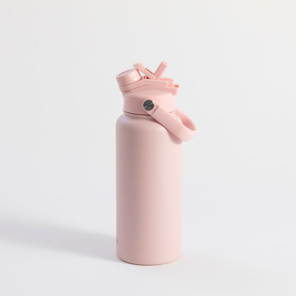 Switch 1L Water Bottle with Straw – Blossom Pink - alternate view