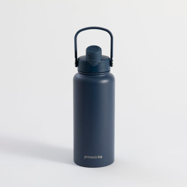 Switch 1L Water Bottle with Straw – Midnight Blue - Bailey and Coco (UK)