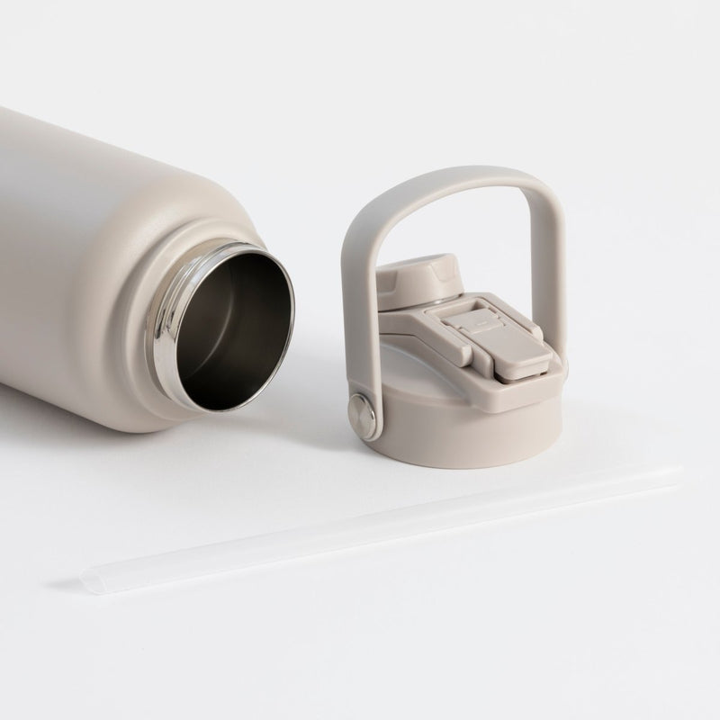 Switch 1L Water Bottle with Straw – Slate Grey - Bailey and Coco (UK)