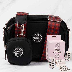 The Everyday Walk Kit - Bag + 180 Eco Poo Bags - Bailey and Coco (UK)