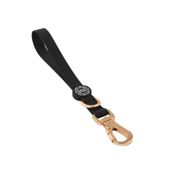 Traffic Handle Add-On for Double Ended Dog Lead – Jet Black - Bailey and Coco (UK)