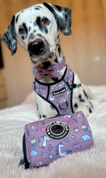 Trail & Glow® Dog Harness – Be Unique Unicorn - Original Design - alternate view