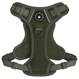 Trail & Glow Tweed Dog Harness - Forest Tweed - Bailey and Coco (UK)