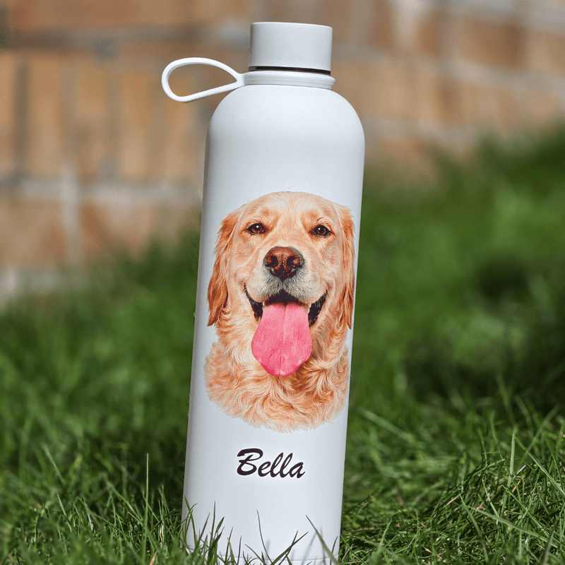 Your Dog on a Bottle (Personalised) – 1L Pulse Bottle - Bailey and Coco (UK)