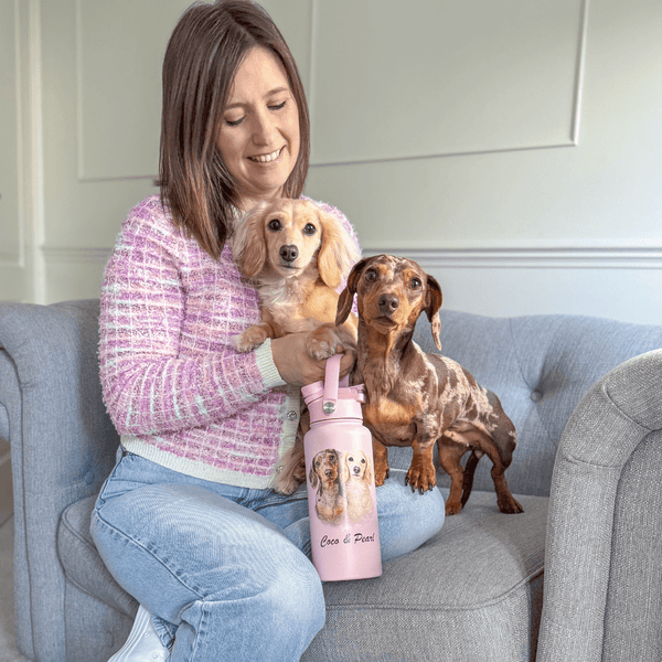 Your Dog on a Bottle (Personalised) – 1L Switch Bottle - alternate view