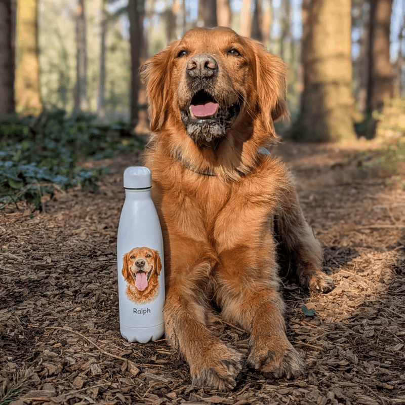 Your Dog on a Bottle (Personalised) – 500ml Original Bottle - Bailey and Coco (UK)