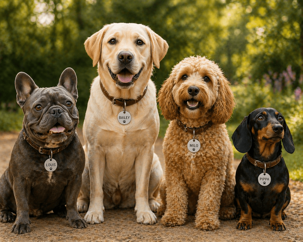Dog Tag Examples UK: What Real Tags Look Like