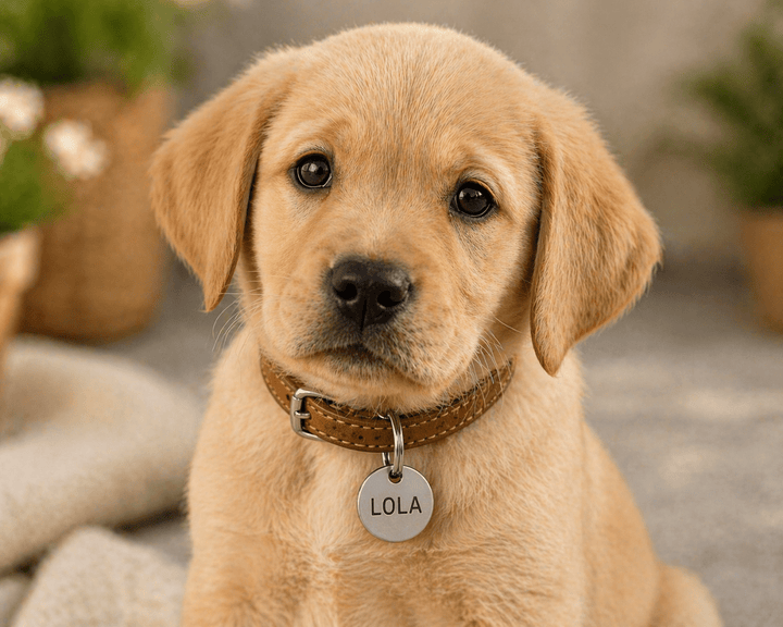 Dog Tags for Puppies UK: When to Fit One and What It Should Say - Bailey and Coco (UK)