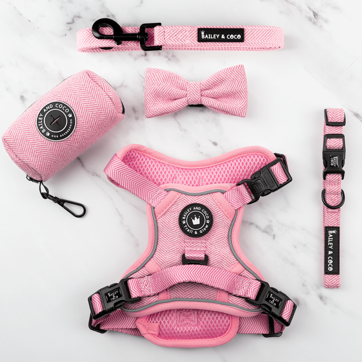 Bubblegum Pink Tweed