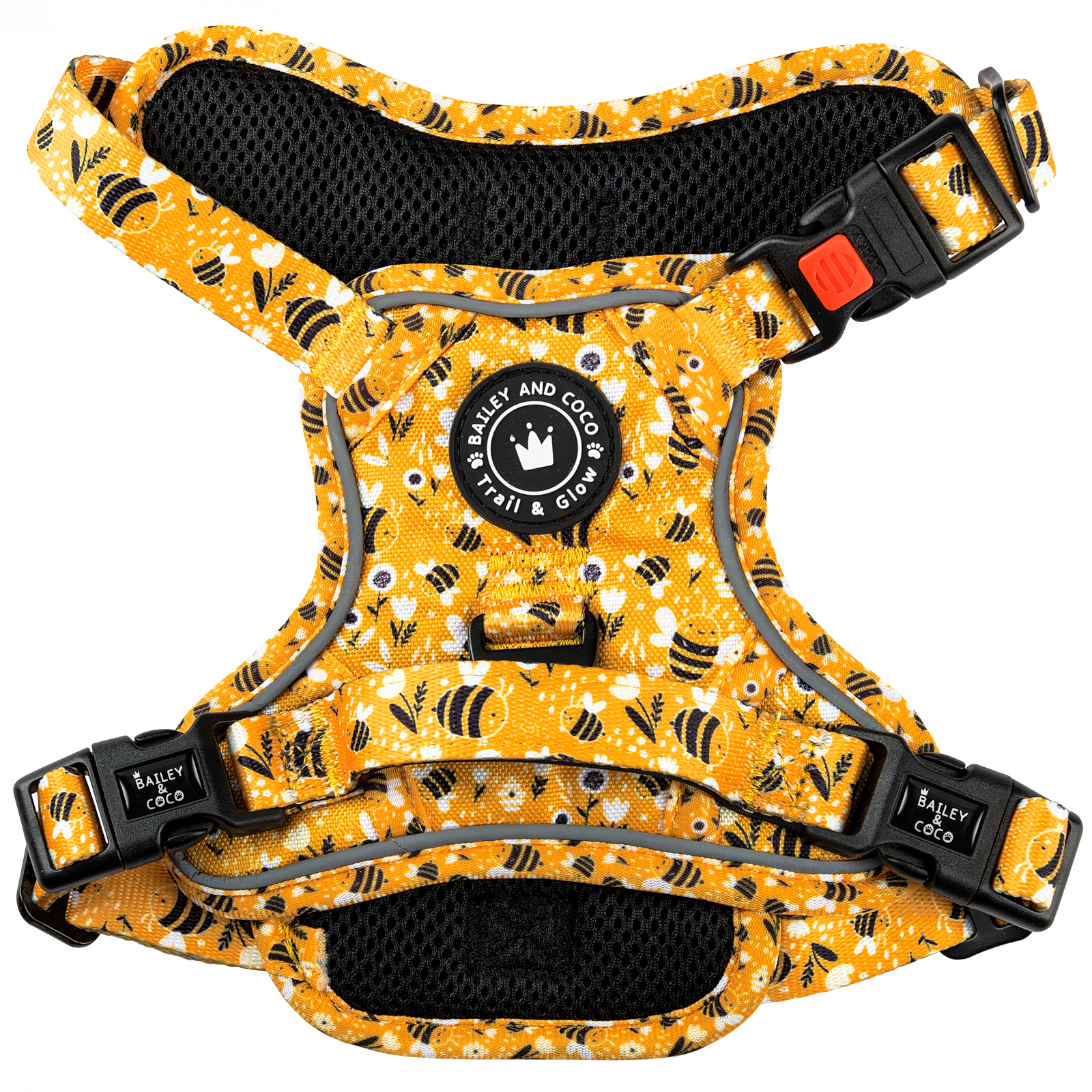 Trail & Glow® Dog Harness - Wanna-Bee