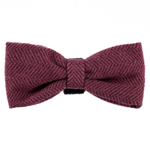 Bow Tie - Mulberry Tweed.