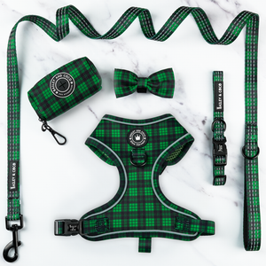 Glow Harness® Bundle Set - Tartan Green.