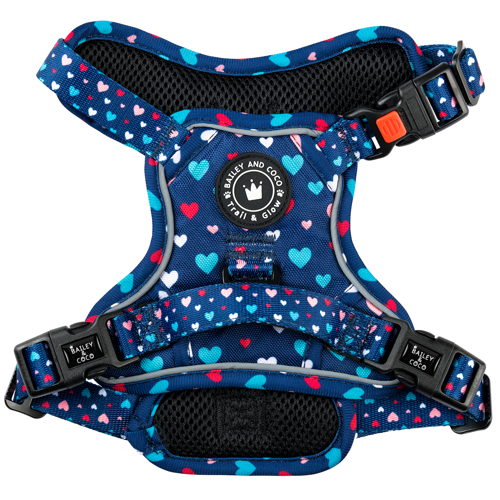 Trail & Glow® Dog Harness - All You Need Is Love