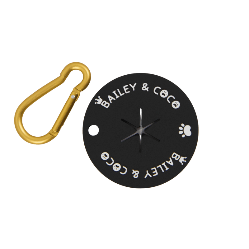 Poop Pocket Poop Bag Holder – Hands-Free Dog Walking Solution - Black