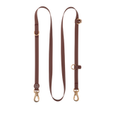 Double ended Hands-Free Dog Lead - Waterproof - Mulberry.