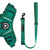 Trail & Glow® Fabric Dog Lead 5ft - The Emerald Green One.