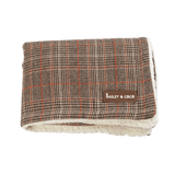 Heritage Plaid Dog Blanket - Soft Sherpa Lined
